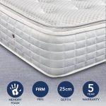 Sleepeezee Cool Sensation 2000 Pocket Memory Foam Mattress White