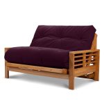 Detroit 2 Seater Futon Purple