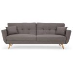 Isabella Fabric Sofa Bed Grey