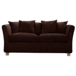 Kendle 2 Seater Sofa Bed Brown