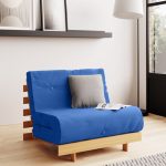 Mito Single Futon Blue