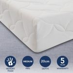 Relyon Memory Foam Coolmax 500 Mattress White