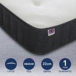 Tokyo Latex Mattress White/Black