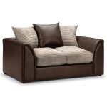 Byron 2 Seater Sofa Brown/Beige