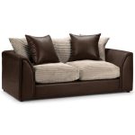 Byron 3 Seater Sofa Brown/Beige