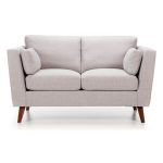 Sam Fabric 2 Seater Sofa Silver