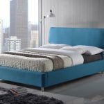 Sienna Teal Fabric Bed Teal (Blue)