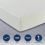 MemoryPedic Orthopaedic Reflex Foam 140 Mattress White