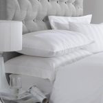 5A Fifth Avenue Egyptian Cotton 300 Thread Count Stripe White Oxford Pillowcase White