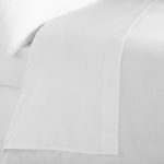 5A Fifth Avenue Egyptian Cotton 300 Thread Count White Flat Sheet White