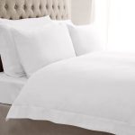5A Fifth Avenue Egyptian Cotton 300 Thread Count White Oxford Duvet Cover White