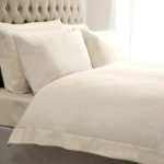 5A Fifth Avenue Egyptian Cotton 300 Thread Count Cream Oxford Duvet Cover Cream