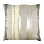 Margo Grey Stripe Cushion Cover Grey