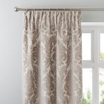 Versailles Natural Pencil Pleat Curtains Natural