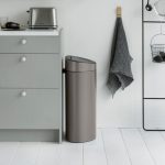 Brabantia 40 Litre Platinum Touch Bin Platinum