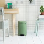 Brabantia NewIcon 12 Litre Moss Green Pedal Bin Moss Green