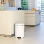 Brabantia NewIcon 20 Litre White Pedal Bin White