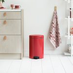 Brabantia NewIcon 20 Litre Red Pedal Bin Red