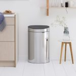 Brabantia 40 Litre Steel Touch Bin Steel