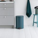 Brabantia NewIcon 20 Litre Mineral Blue Pedal Blue Mineral Blue