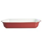 Denby Pomegranate Large Rectangular Dish Red