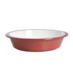 Denby Pomegranate Round Pie Dish Red