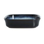 Denby Halo Square Dish Black