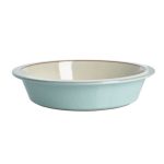 Denby Heritage Pavilion Round Pie Dish Blue