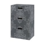 Versailles Drawer Tower Grey