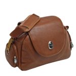 Egg Tan Leather Changing Bag Tan