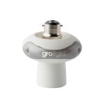 Grolight 2 in 1 Night Light Bayonet Fitting Grey