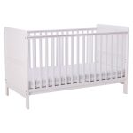 Chloe White Cot Bed White