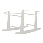 Eco White Rocking Moses Basket Stand White
