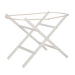 Eco White Folding Moses Basket Stand White