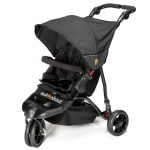 Out n About Little Nipper Jet Black 3 Wheeler Black
