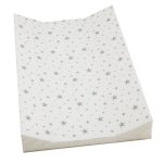 Wedge Grey Stars Changing Mat Grey