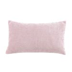 Chenille Rectangular Blush Cushion Blush