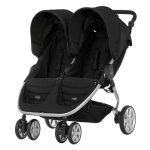 Britax B-AGILE DOUBLE Cosmos Black Pushchair Black