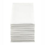 MuslinZ White Muslin Squares White