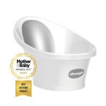 Shnuggle Baby Bath with Grey Backrest Grey