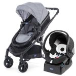 Chicco Urban Plus Travel System Brown