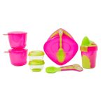Vital Baby Pink 8 Piece Starter Weaning Kit Pink