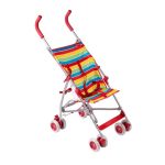 Red Kite Push Me Lite Summer Stripe Stroller Orange