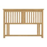 Eaton Oak Headboard Brown