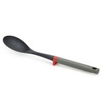 Joseph Joseph Duo Solid Spoon with Integrated Rest Grey