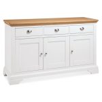 Eaton Two Tone Wide Sideboard Ivory