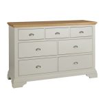 Eaton Soft Grey 7 Drawer Chest Grey