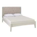 Eaton Soft Grey Upholstered Bedstead Grey