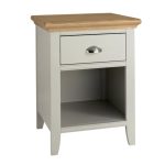 Eaton Soft Grey Nightstand Grey