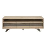 Cadell Aged Oak TV Stand Brown